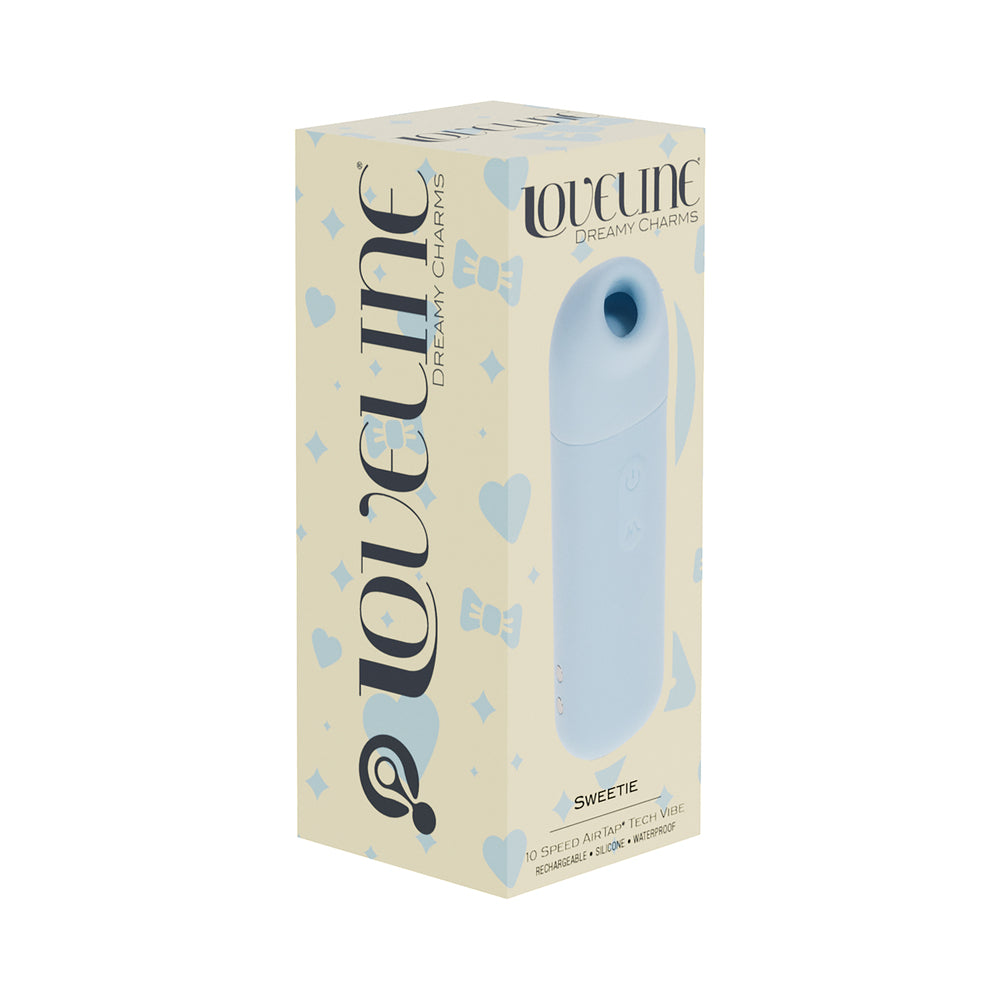 Sweetie AirTapTech Clitoral Vibrator - Blue